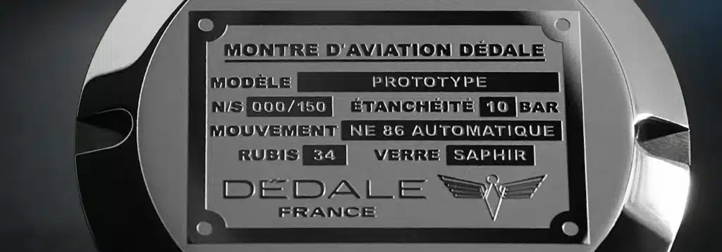 Gravure montre
